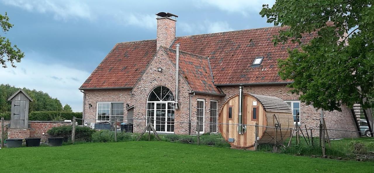 B & B Victors Hof, Met Zwemvijver In Landelijke Setting Lievegem Zewnętrze zdjęcie